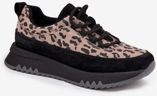 Leopardo rašto sportbačiai Step in style