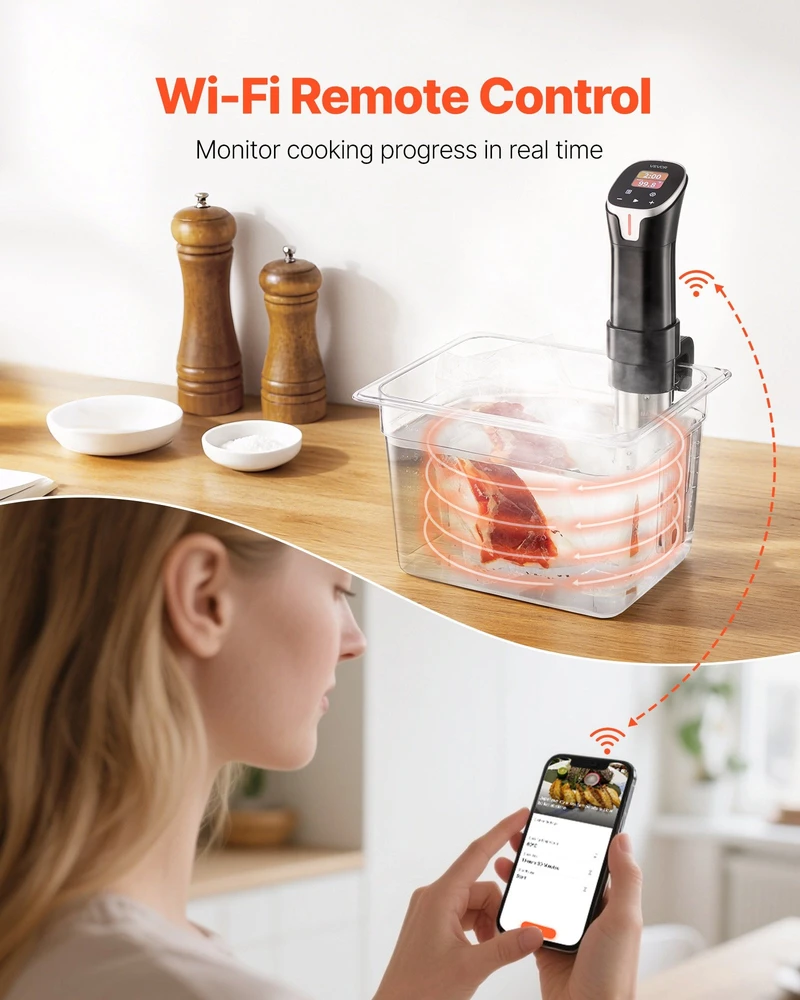 VEVOR Precizinis sous vide virimo aparatas 1100W