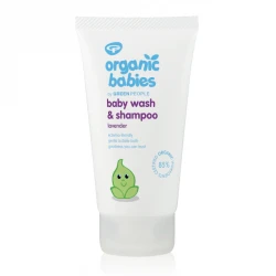 Levandų prausiklis ir šampūnas kūdikiams “Organic Baby“ Žalias PEOPLE, 150 ml
