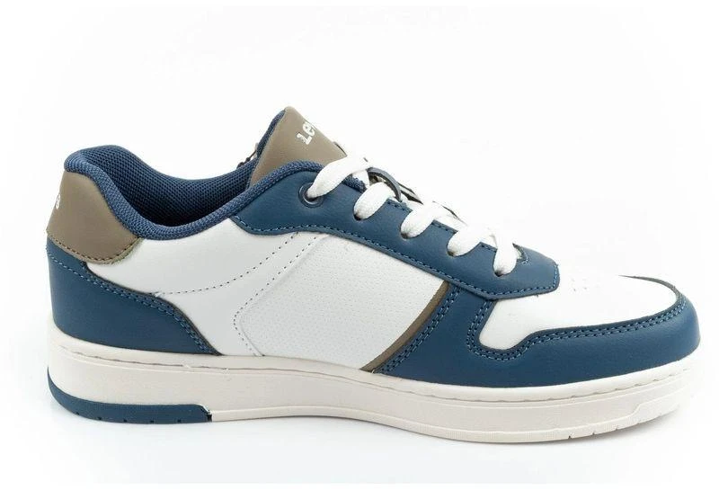 Levi's Kick Se vaikiški sportiniai bateliai jaunimui, balti, patogūs, madingi