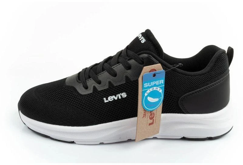 Levi's moteriški sportiniai kedai Hudson juodi madingi patogūs