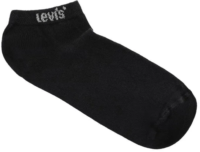Levi's moteriškos kojinės Colorado QAL220400, 3 porų pakuotė, juodos