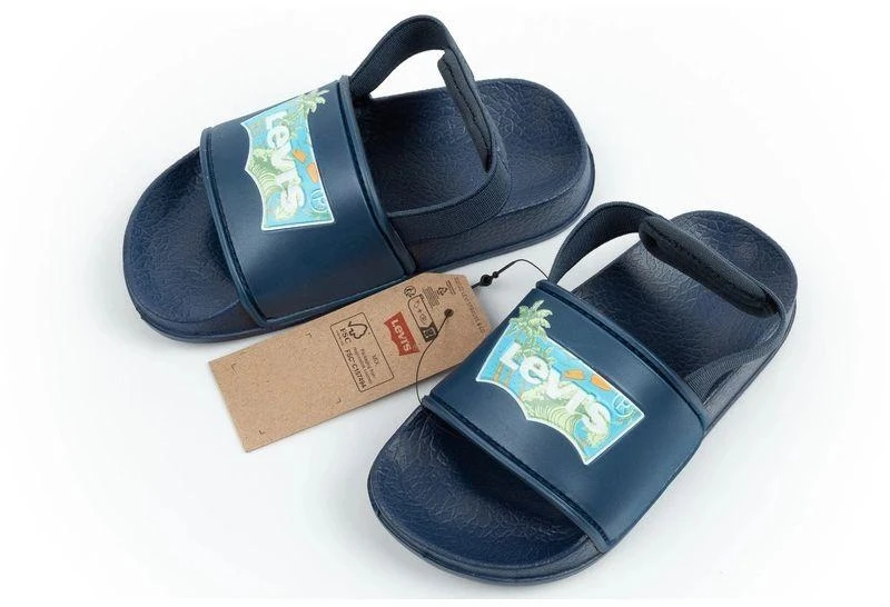 Levi's Pool S Mini berniukams tamsiai mėlynos basutės
