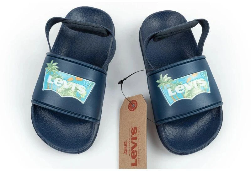 Levi's Pool S Mini berniukams tamsiai mėlynos basutės