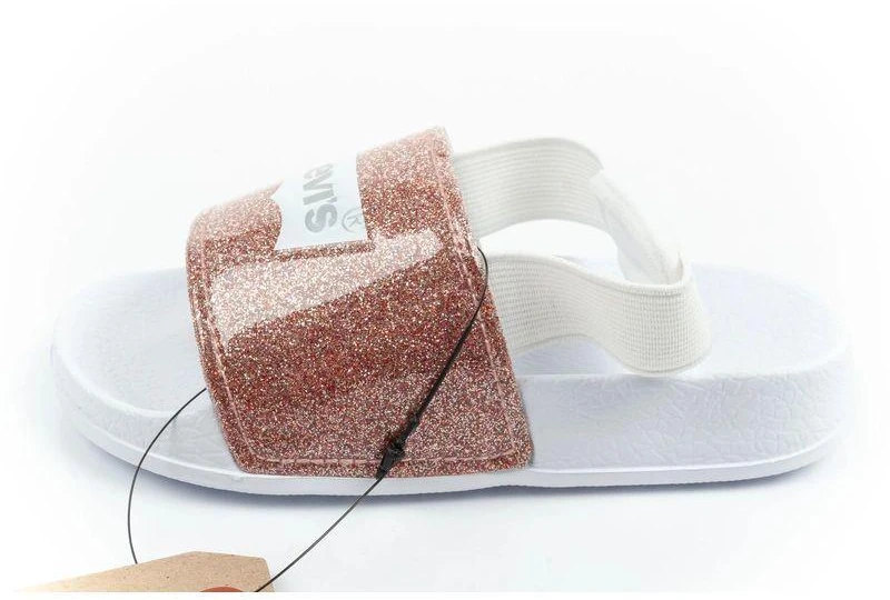 Levi's vaikiški šlepetukai Pool S Mini mergaitėms su blizgučiais