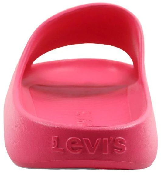 Levi's Wendy moteriškos koralinės spalvos šlepetės per pirštą VWEN0011S-0494