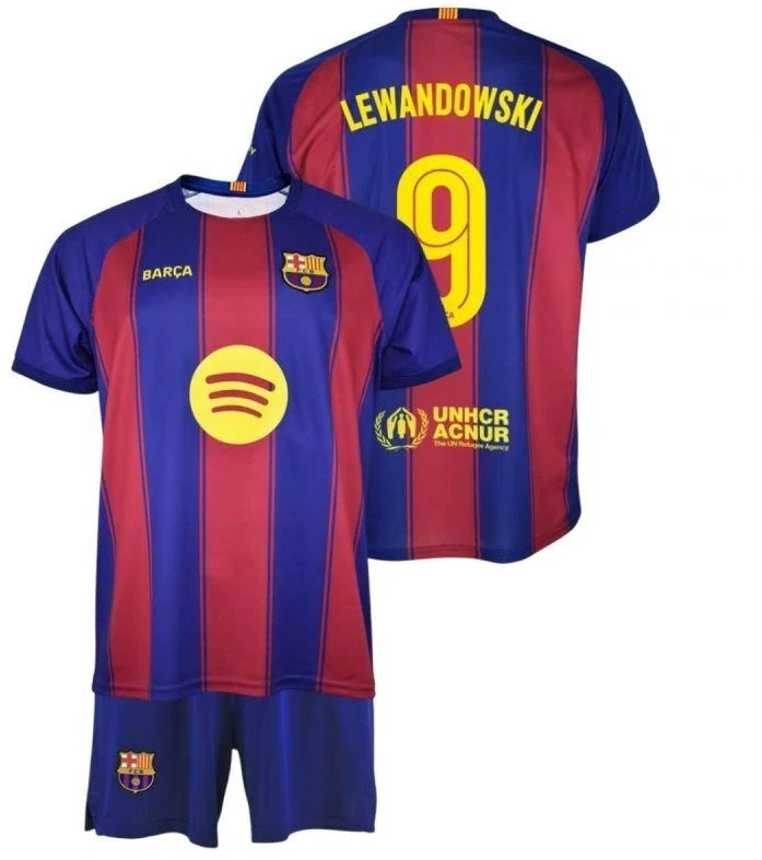 Lewandowski 2025/26 Jr rinkinys su dėžute FC Barcelona