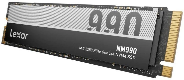 Ausinės Lexar NM990 2TB M.2 NVMe PCI Gen5 14000/10000 SSD