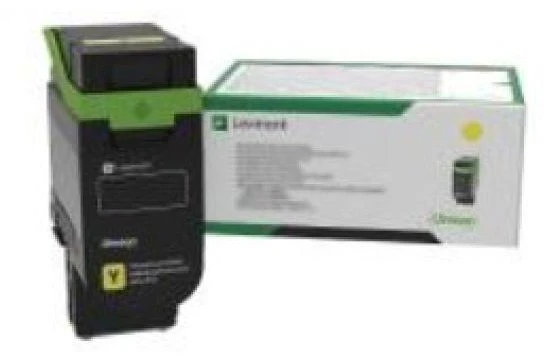 Lexmark CS632, CX635 Yel Rtn 11,7K kasetė | Lexmark 75M2XY0 | Lexmark – itin didelės našumo – geltona – originali – dažų kasetė – LCCP, LRP | Unison Toneris | Geltona