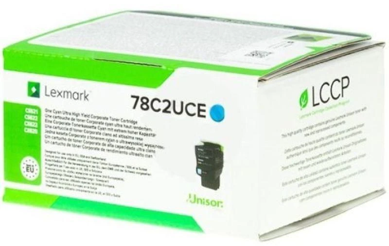 Lexmark CS521, CS/CX622 | Tonerio kasetė | Žydra spalva