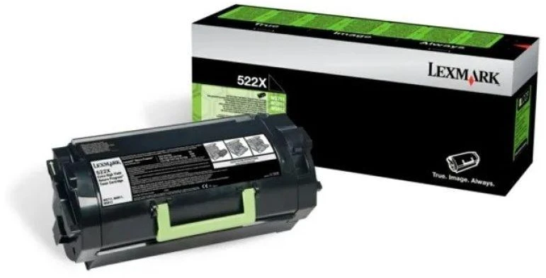 Lexmark 52D2X0E | 522XE itin didelės našumo korporacinė kasetė (45k) | Kasetė | Juodas