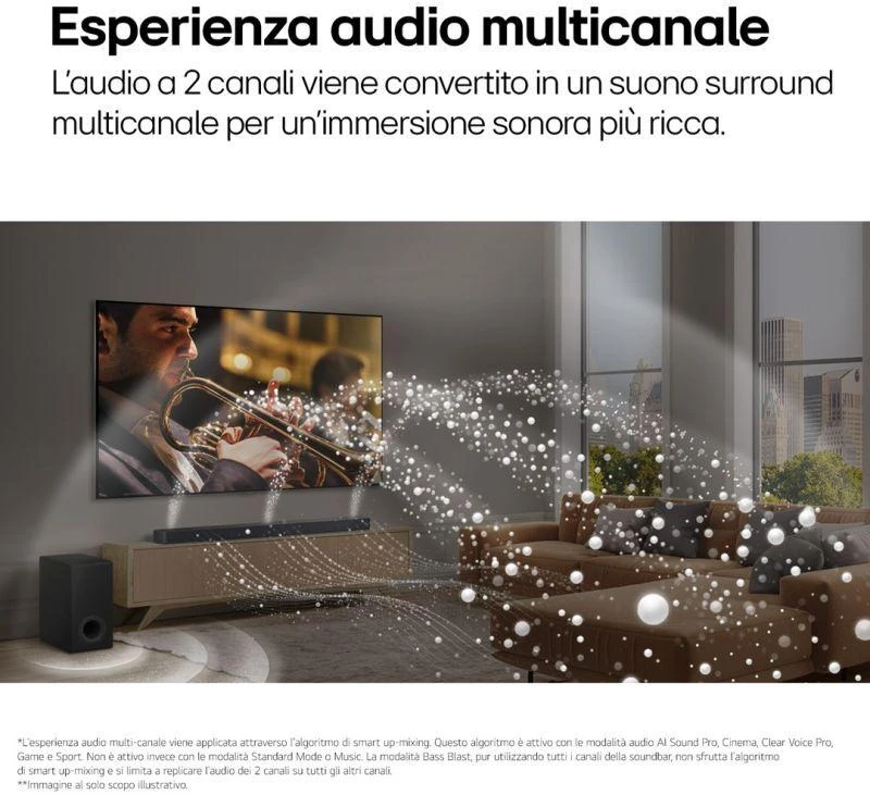 Namų kino sistema LG Soundbar su Dolby Atmos ir 9.1.5 kanalais | S95TR | Bluetooth