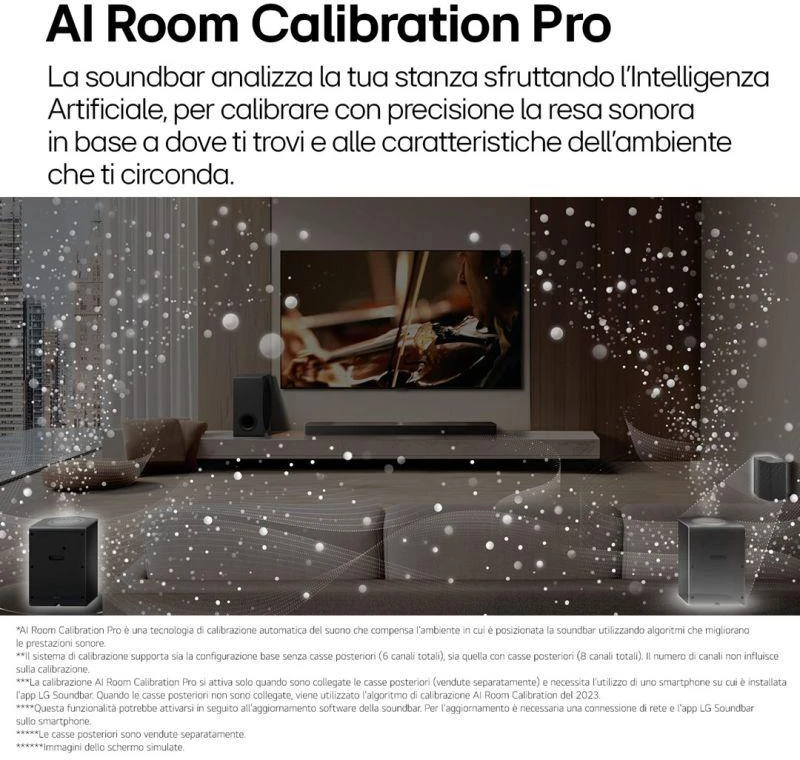 Namų kino sistema LG Soundbar su Dolby Atmos ir 9.1.5 kanalais | S95TR | Bluetooth