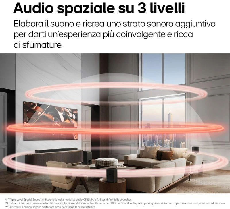 Namų kino sistema LG Soundbar su Dolby Atmos ir 9.1.5 kanalais | S95TR | Bluetooth
