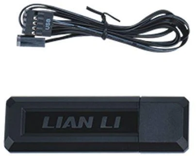Lian Li UNI FAN CL Wireless korpuso ventiliatorius, 3er-Pack – 120mm, juodos spalvos