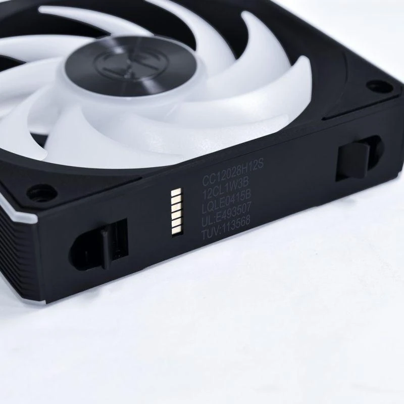 Lian Li UNI FAN CL Wireless korpuso ventiliatorius, 3er-Pack – 120mm, juodos spalvos
