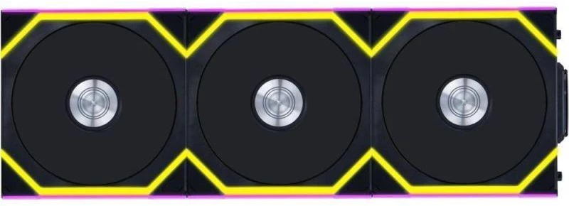 Lian Li UNI FAN SL Wireless ARGB PWM korpuso ventiliatorius, 3er-Pack su valdikliu- Reverse Blade, 120 mm, juodos spalvos