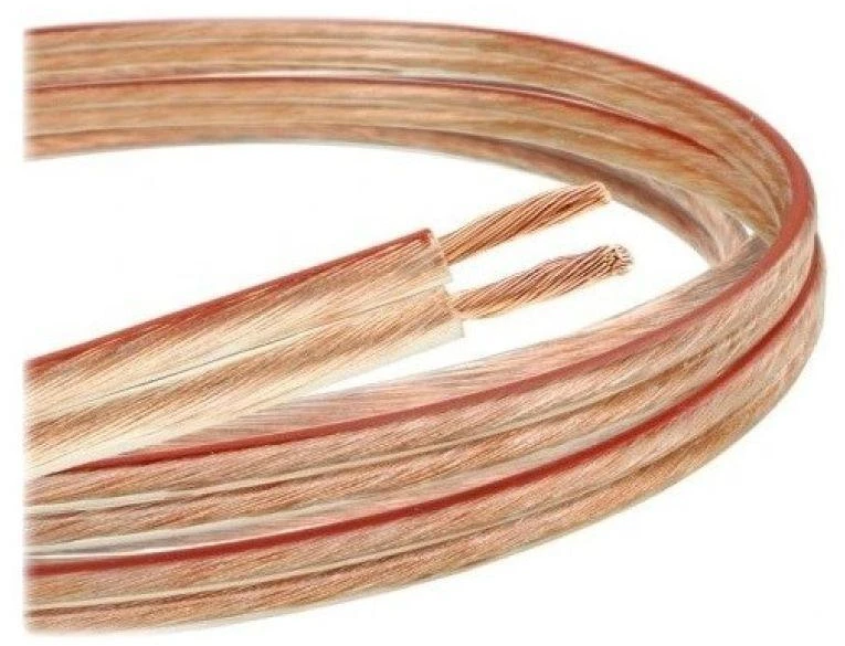 Libox garsiakalbio laidas 2x1,50 mm LB0008-50 garso laidas 50 m skaidrus