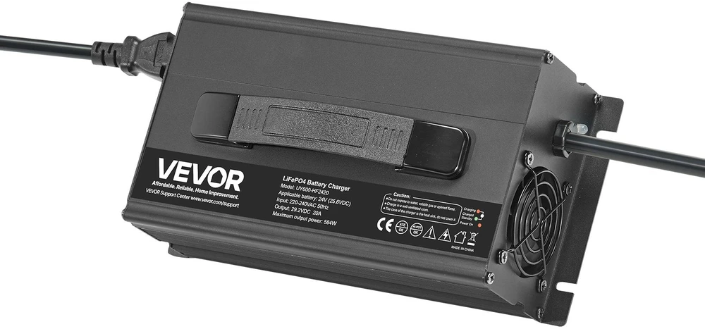 VEVOR 24V 20A ličio baterijos įkroviklis RV