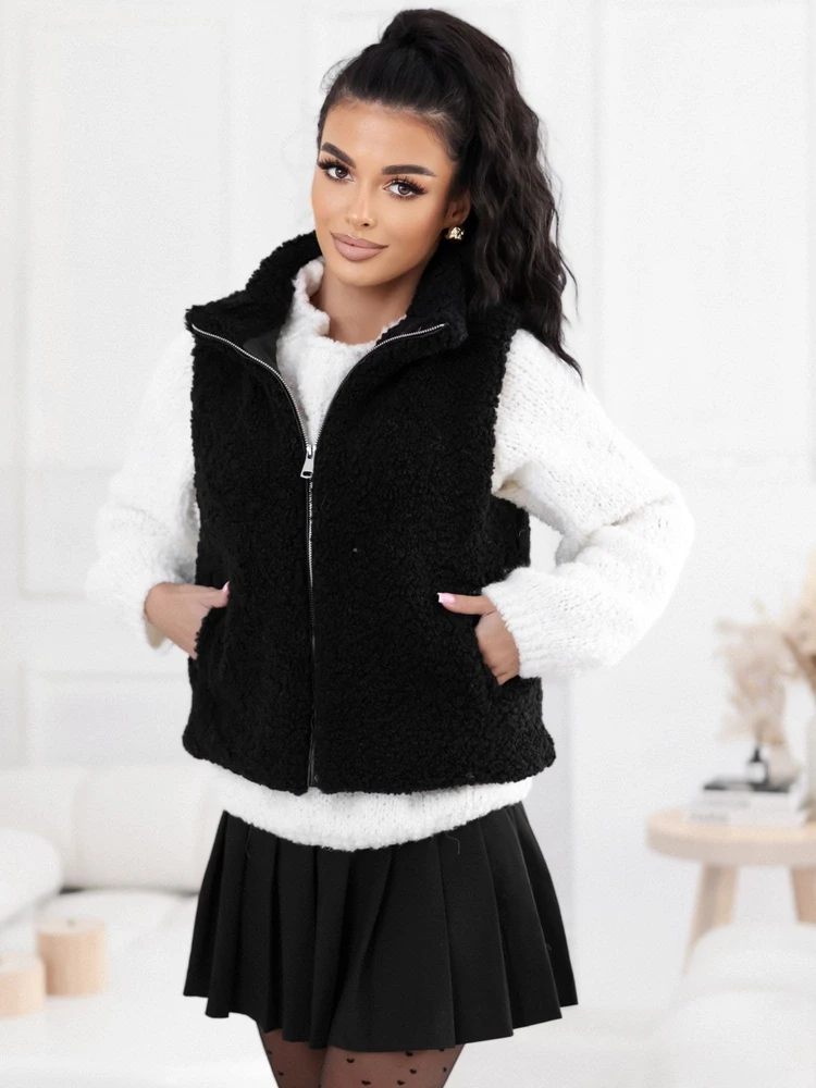 Liemenė moterims-CS-KZ-1403.00P-juoda