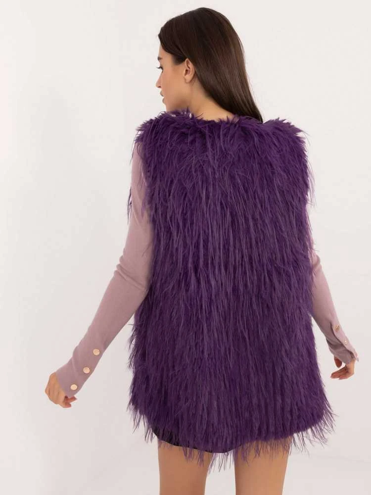 Liemenė tamsiai violetinės spalvos