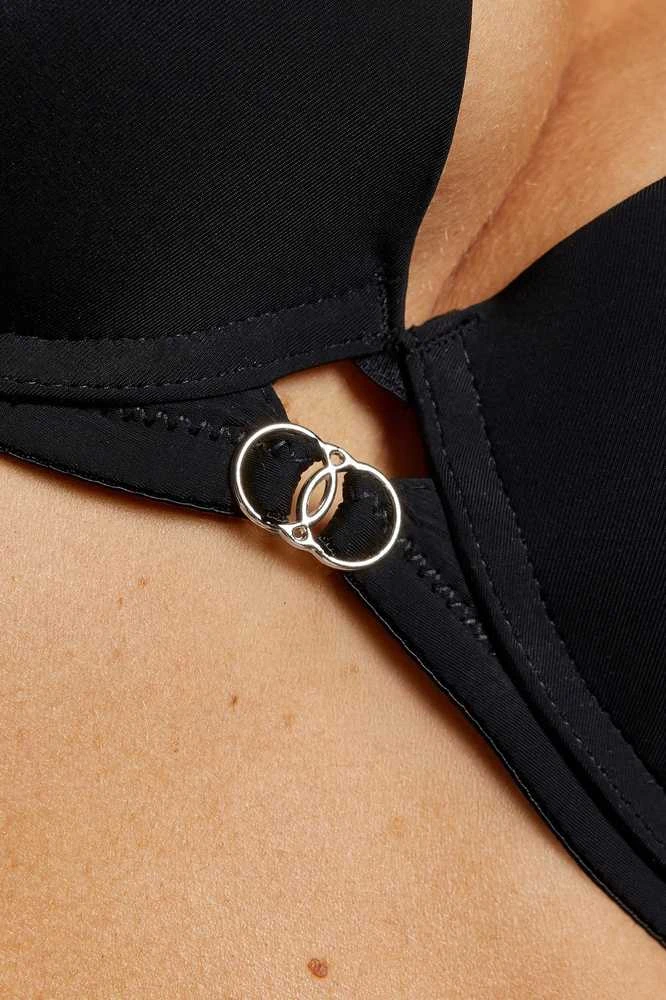 Liemenėlė Melody smooth push-up juoda – subtiliam prisilietimui ir pasitikėjimui.