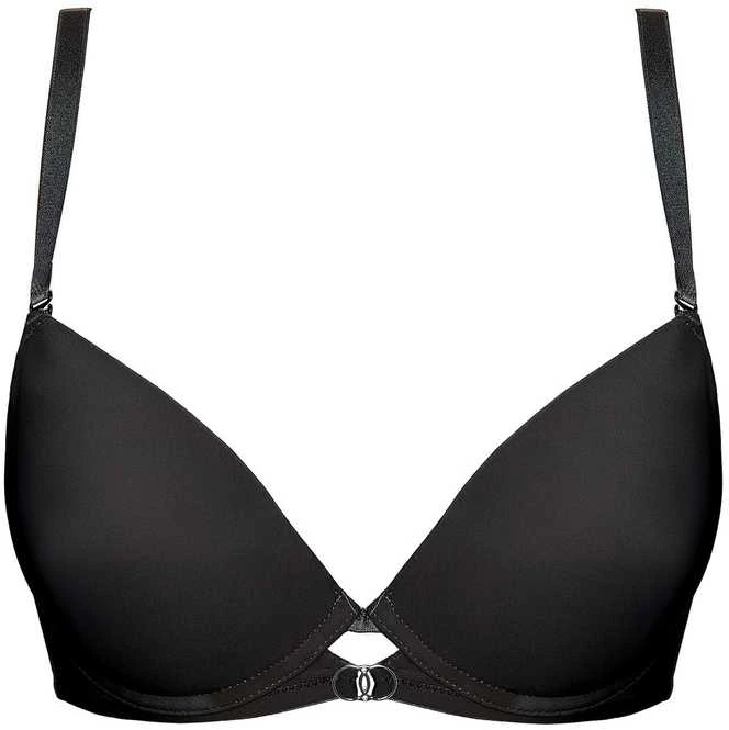 Liemenėlė Melody smooth push-up juoda – subtiliam prisilietimui ir pasitikėjimui.