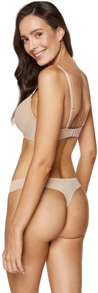 Liemenėlė Melody smooth push-up smėlio spalvos – subtiliam prisilietimui ir pasitikėjimui.