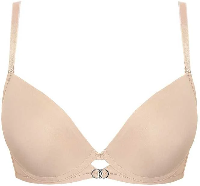 Liemenėlė Melody smooth push-up smėlio spalvos – subtiliam prisilietimui ir pasitikėjimui.