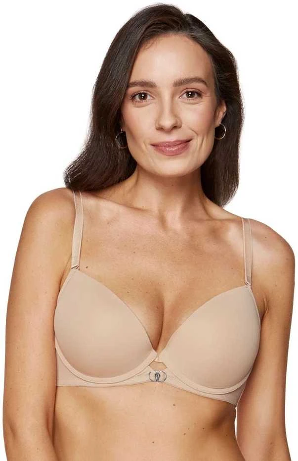 Liemenėlė Melody smooth push-up smėlio spalvos – subtiliam prisilietimui ir pasitikėjimui.