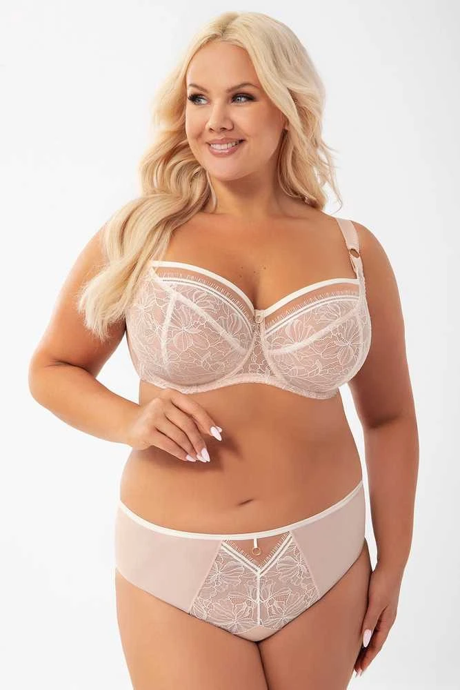 Liemenėlė Mirella nėriniuota push-up