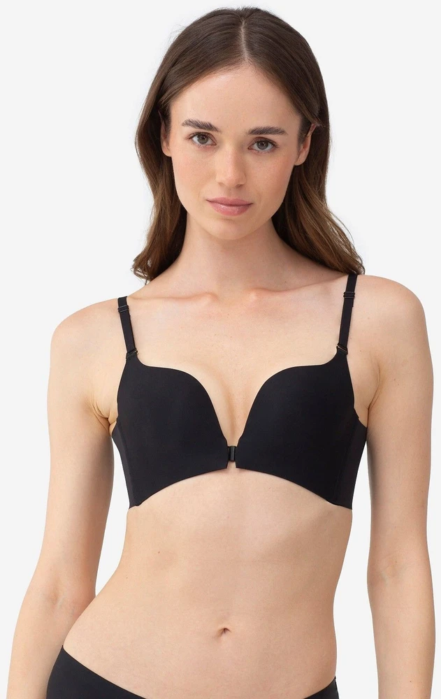 Liemenėlė moteriška push-up juoda
