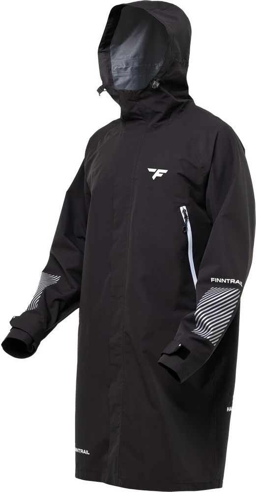 Lietaus apsiaustas Finntrail DryCoat Graphite 4020, Dydis: XXS