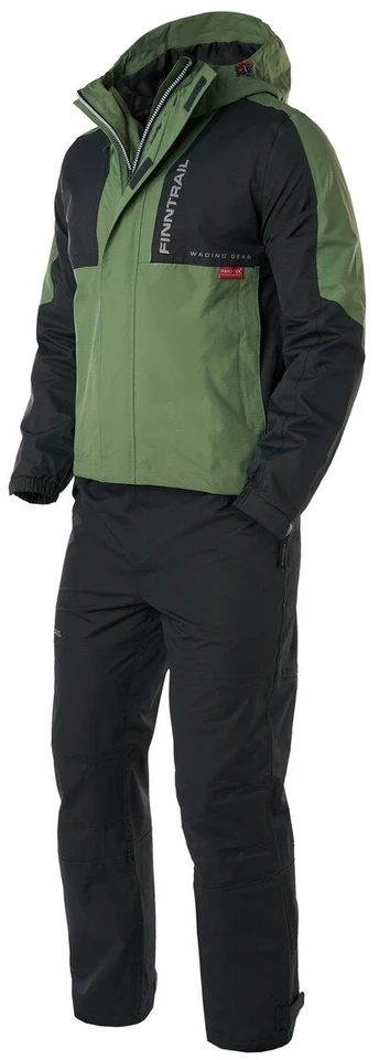 Lietaus kostiumas Finntrail LIGHTSUIT Khaki 3503, Dydis: XS