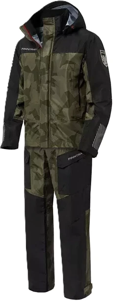Lietaus kostiumas Finntrail THOR CamoShadowGreen 3420, Dydis: S