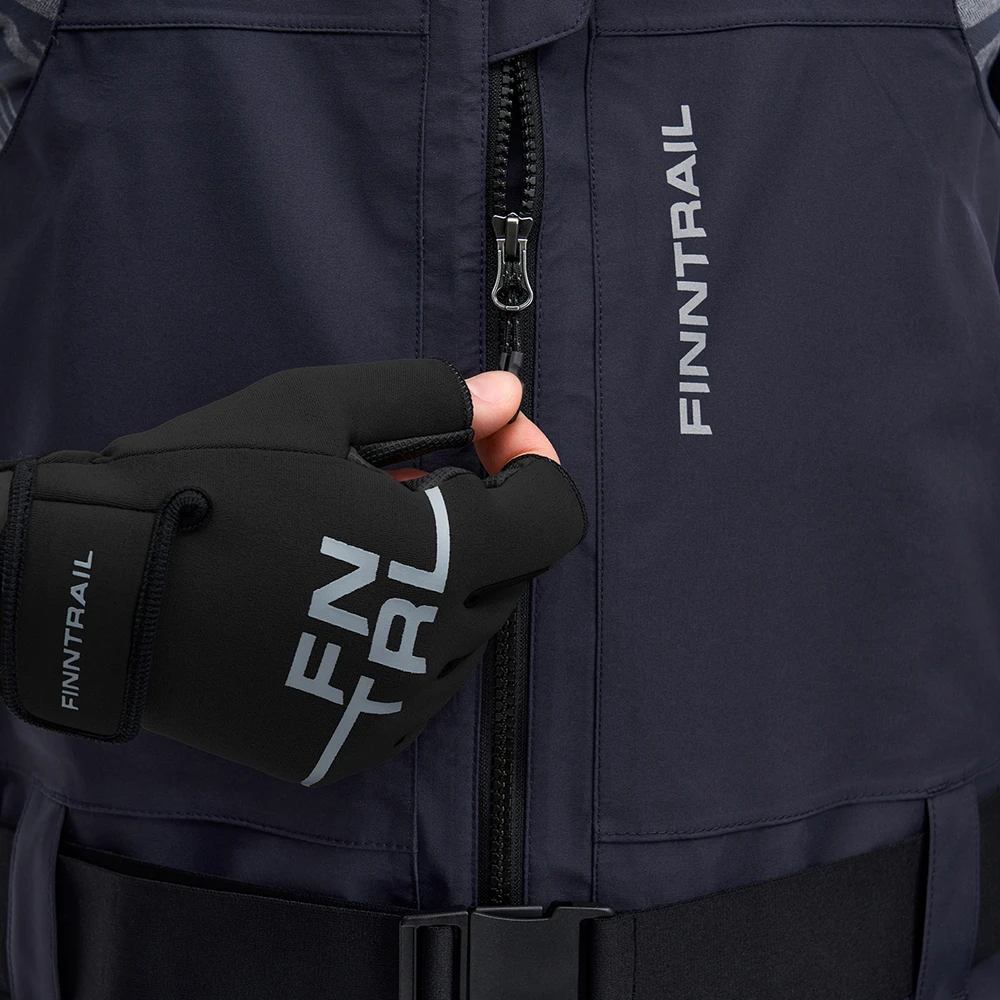 Lietaus puskombinezonis Finntrail EXCALIBUR DarkGrey 4616