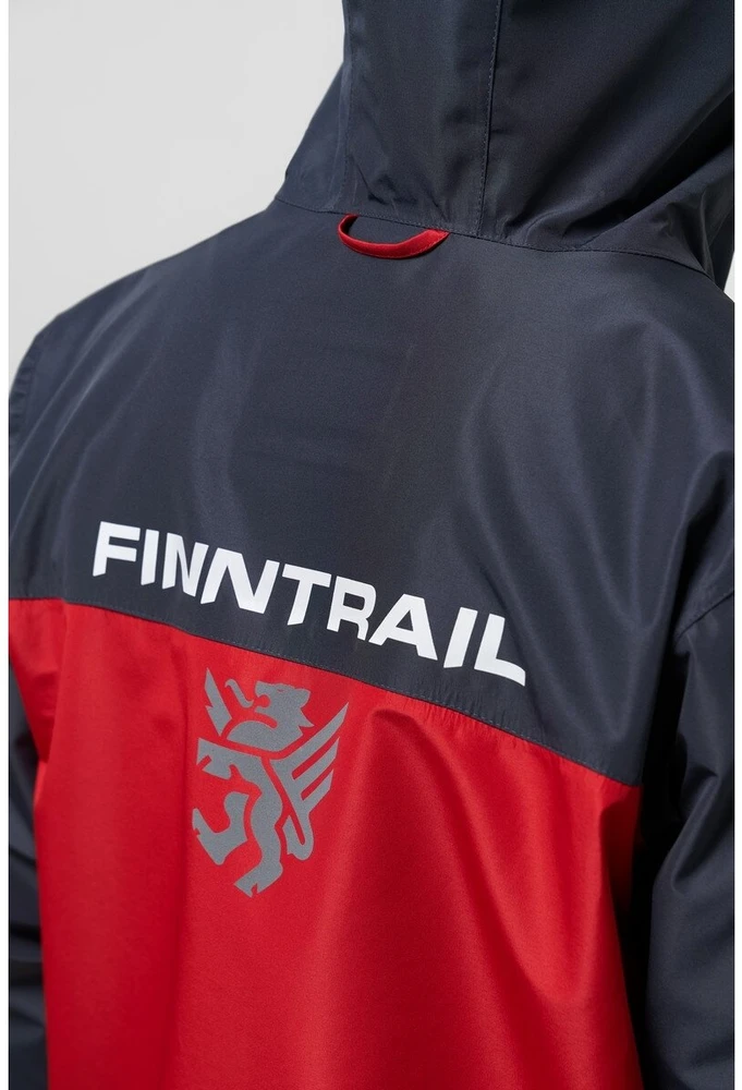 Lietaus striukė Finntrail APEX Raudona 4027, Dydis: XS