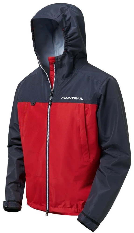 Lietaus striukė Finntrail APEX Raudona 4027, Dydis: XS