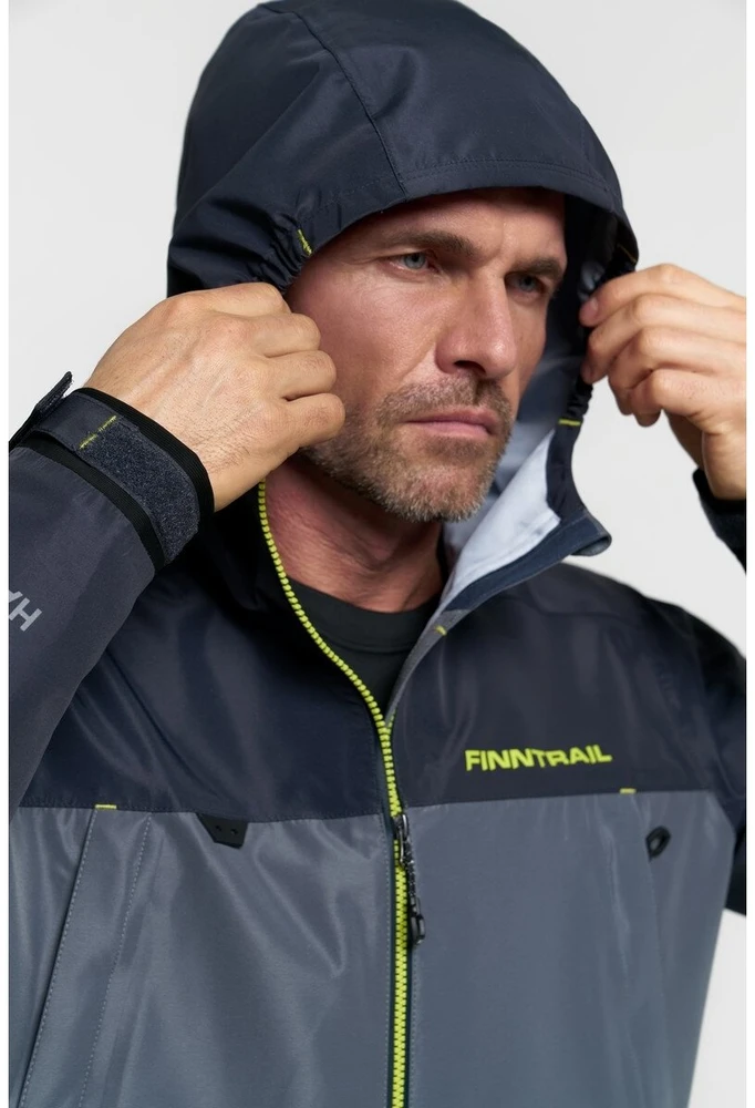 Lietaus striukė Finntrail APEX GreyGreen 4027