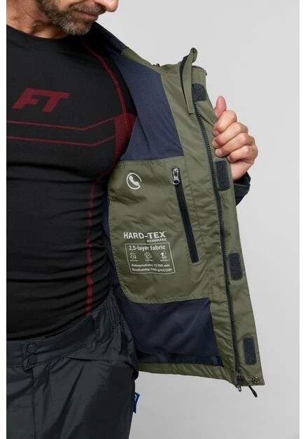 Lietaus striukė Finntrail LIGHTSUIT Khaki 3504