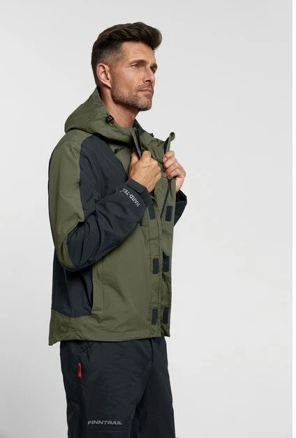 Lietaus striukė Finntrail LIGHTSUIT Khaki 3504