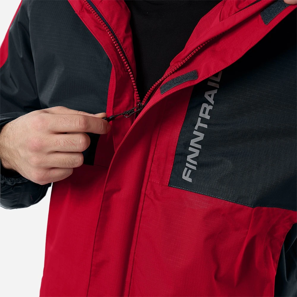 Lietaus striukė Finntrail LIGHTSUIT Raudona 3504