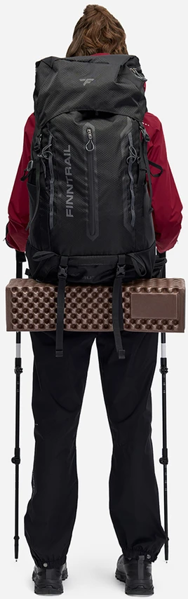 Lietaus striukė Finntrail OUTDOOR W DarkRed 1311