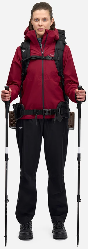 Lietaus striukė Finntrail OUTDOOR W DarkRed 1311