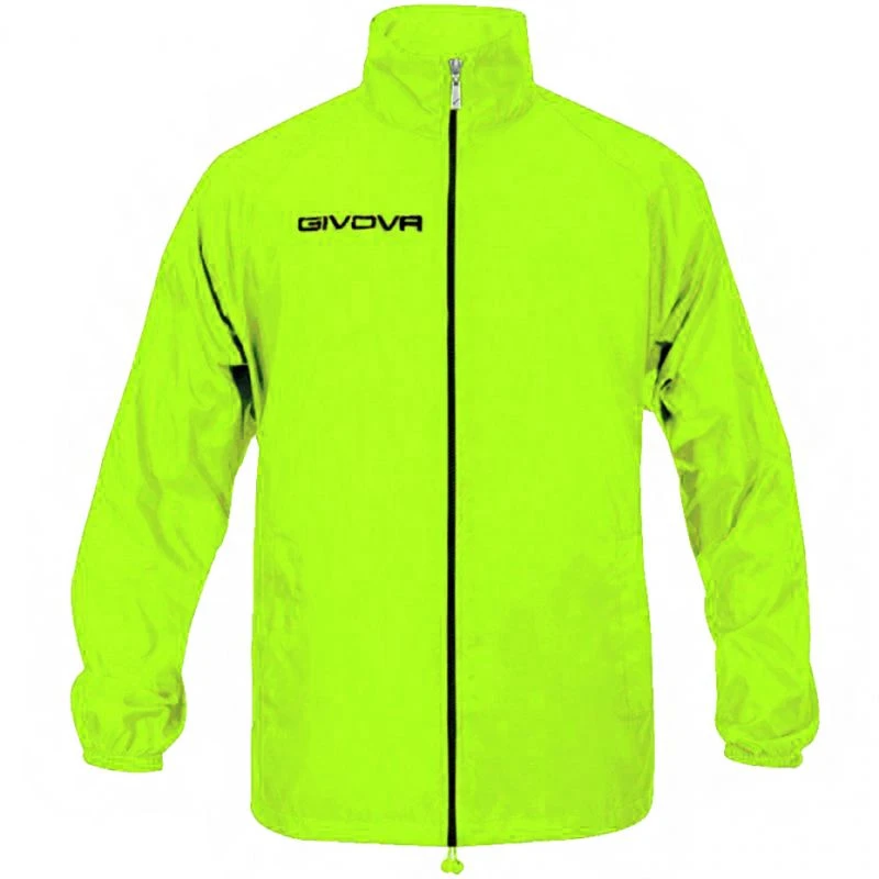 Lietaus striukė Givova Rain Basico, fluorescencinė