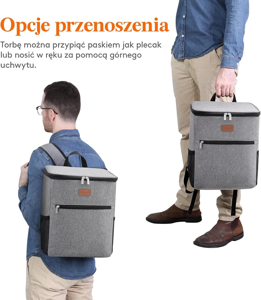 Lifewit termoizoliacinė kuprinė 21 l, vandeniui atspari, YOLF230046
