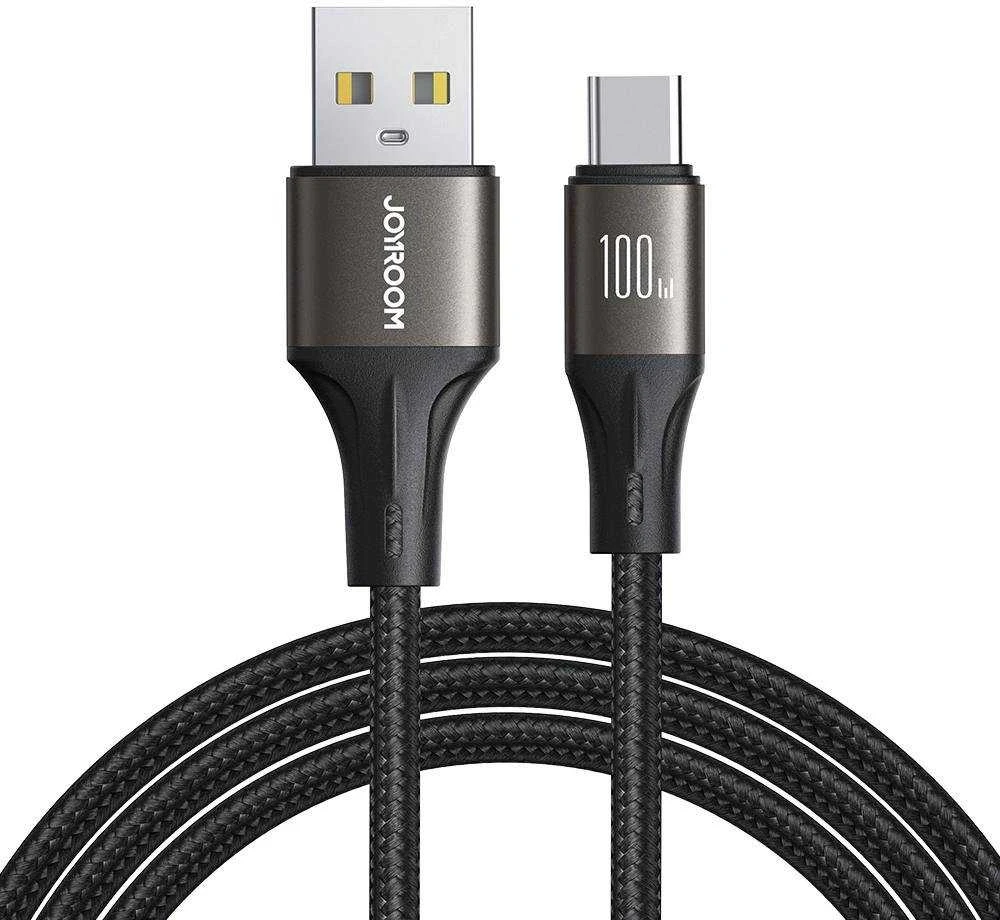 Laidas iš USB į USB-C Joyroom SA25-AC6 / 100W / 1.2m (juodas)