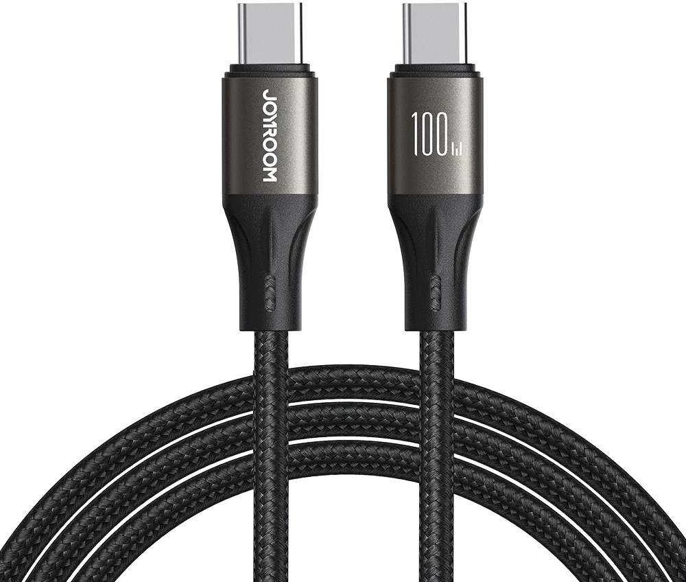 Laidas Joyroom Light-Speed USB-C į USB-C SA25-CC5 , 100 W , 1.2 m (juodas)
