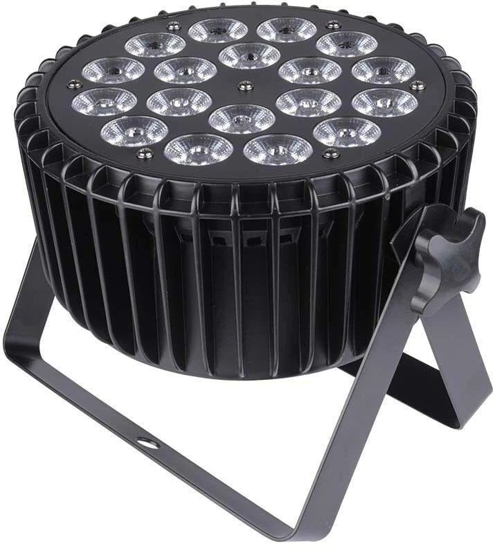 LIGHT4ME ALU QUAD PAR 18x6W RGBW - sceninis prožektorius