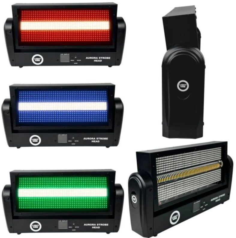 Carruzzo LIGHT4ME AURORA STROBE HEAD judantis stroboskopinis scena